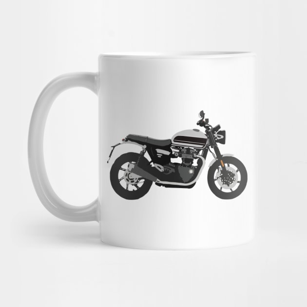 Motorcycle Triumph Bonneville Speed Twin by WiredDesigns